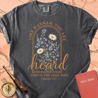 Like Hannah, You Are Heard Premium T-shirt