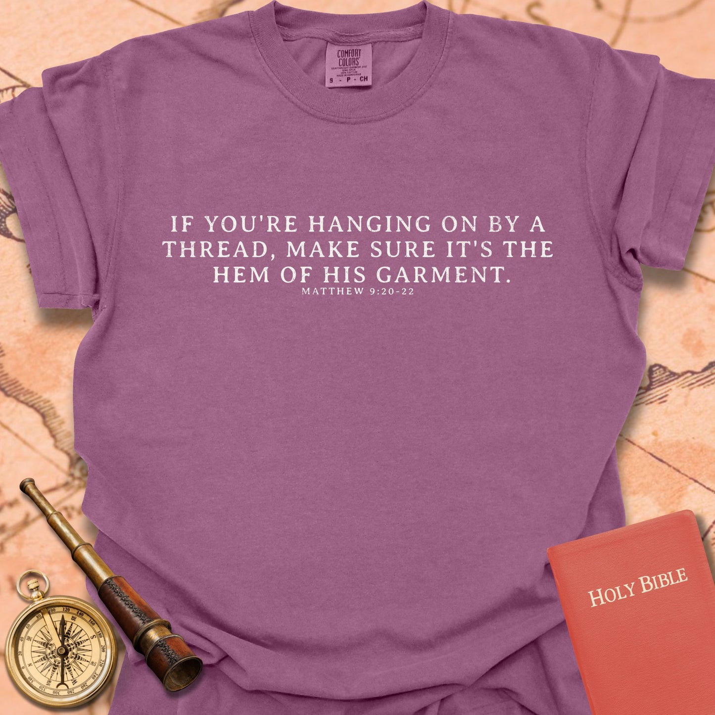 If You’re Hanging On by a Thread – Matthew 9:20–22 Premium T-shirt