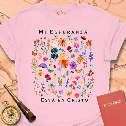 Mi Esperanza Está en Cristo Cameseta