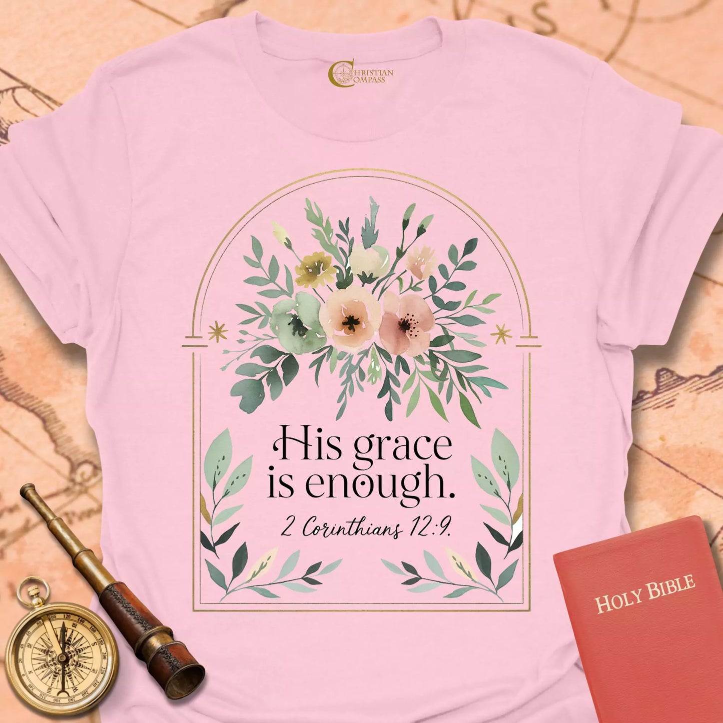 His Grace is Enough T-Shirt