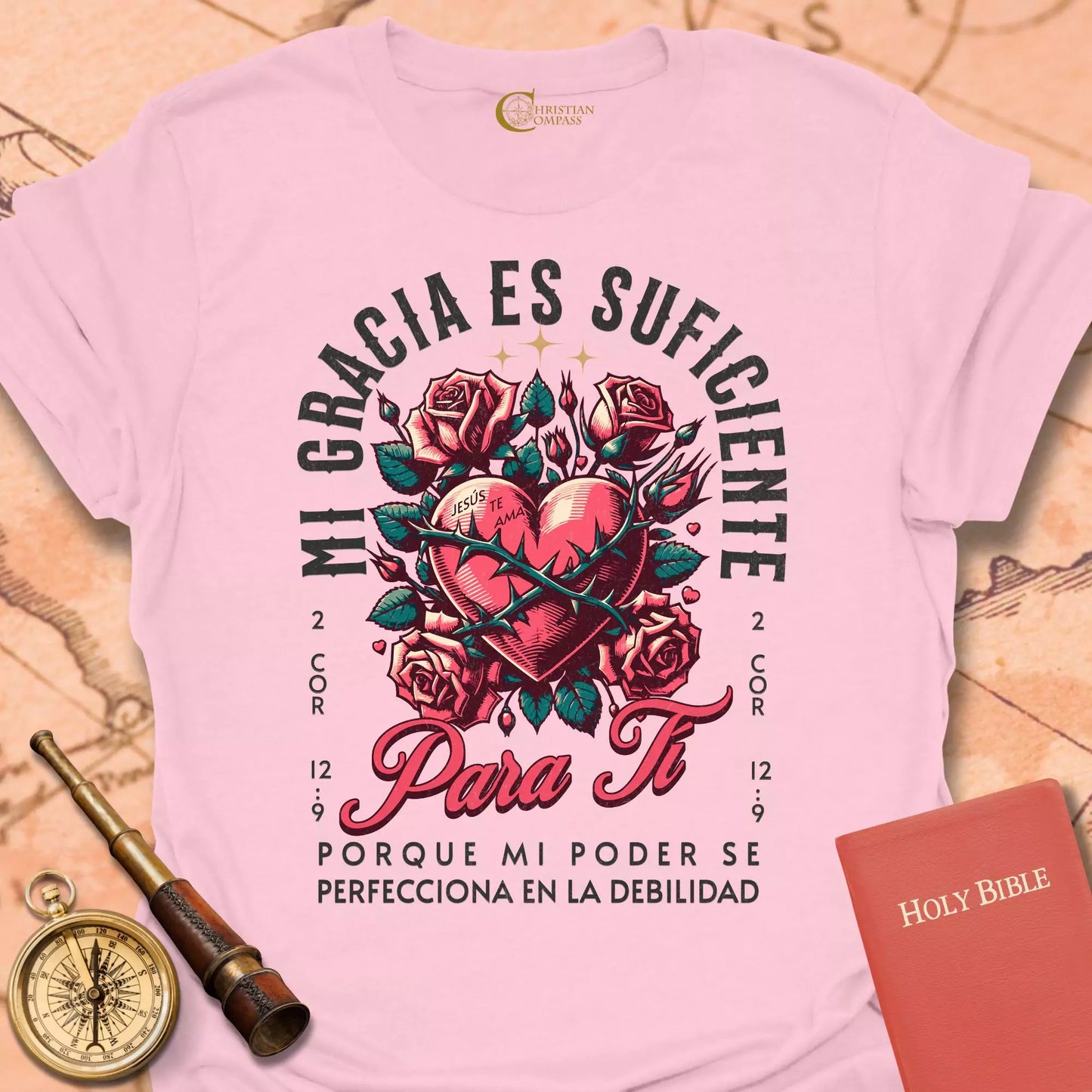 Mi Gracia es Suficiente Cameseta