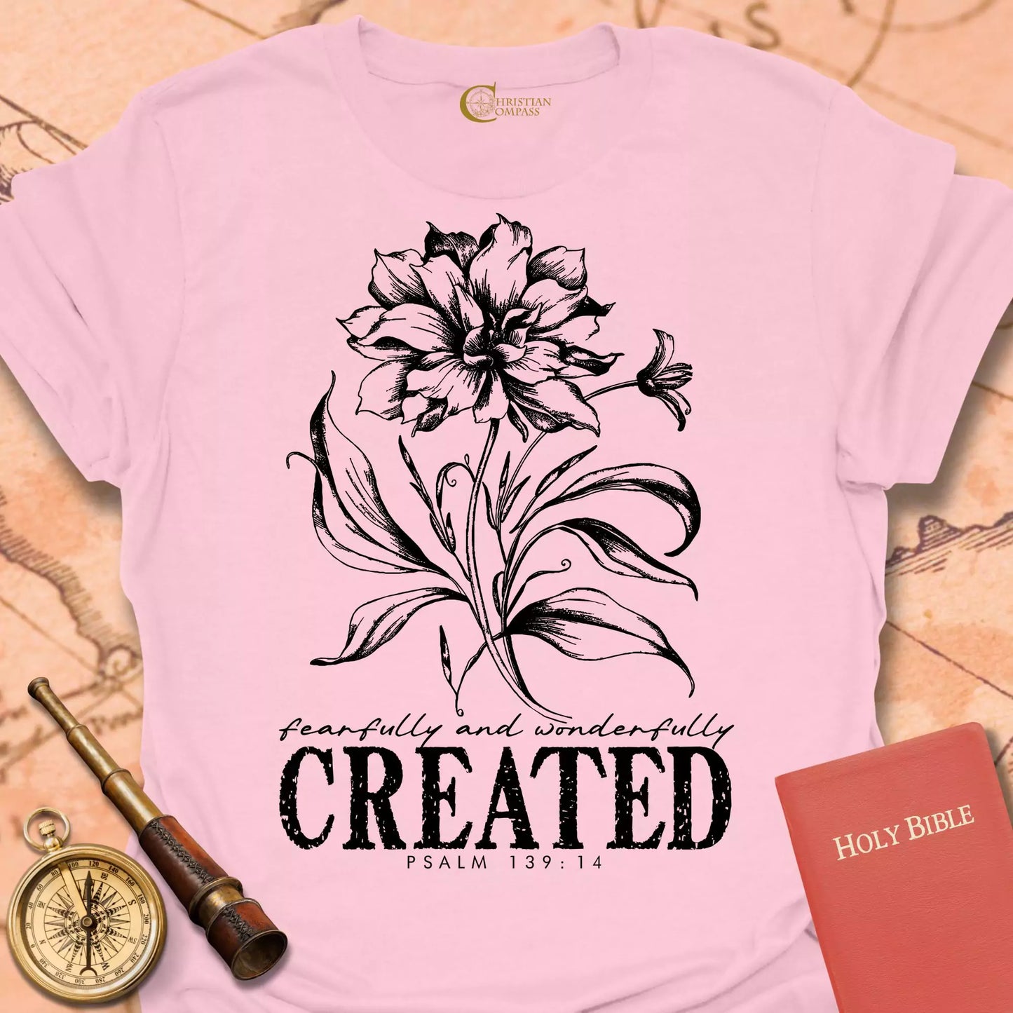Created Psalm 139:14 T-Shirt