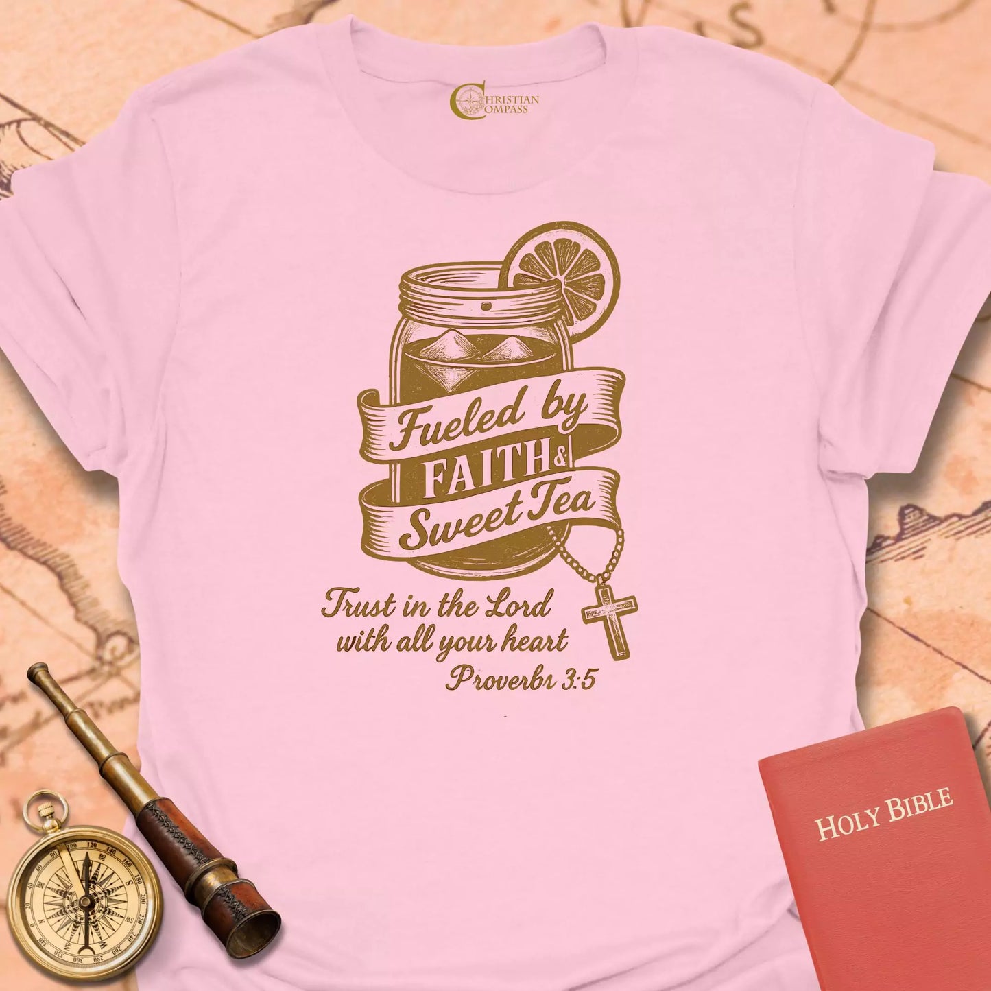 Fueled by Faith and Sweet Tea T-Shirt