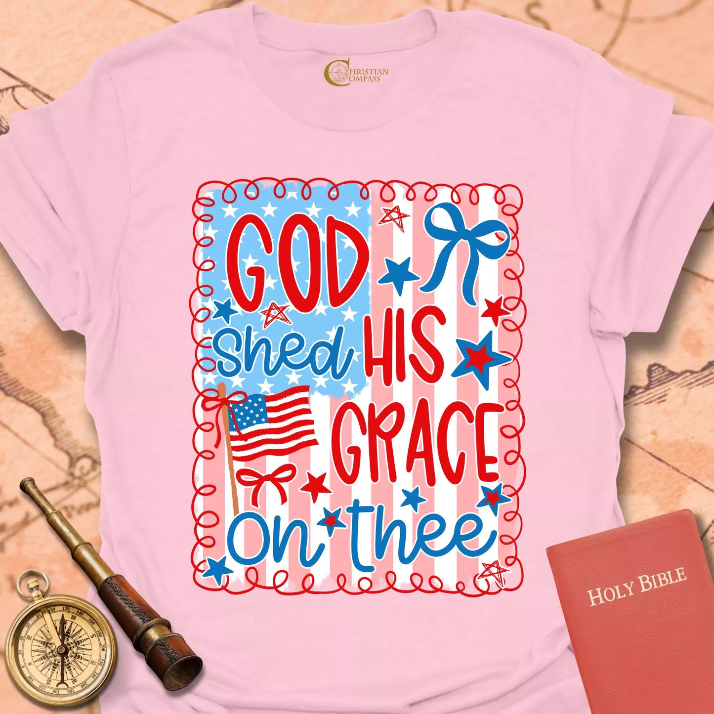 God Shed His Grace T-Shirt