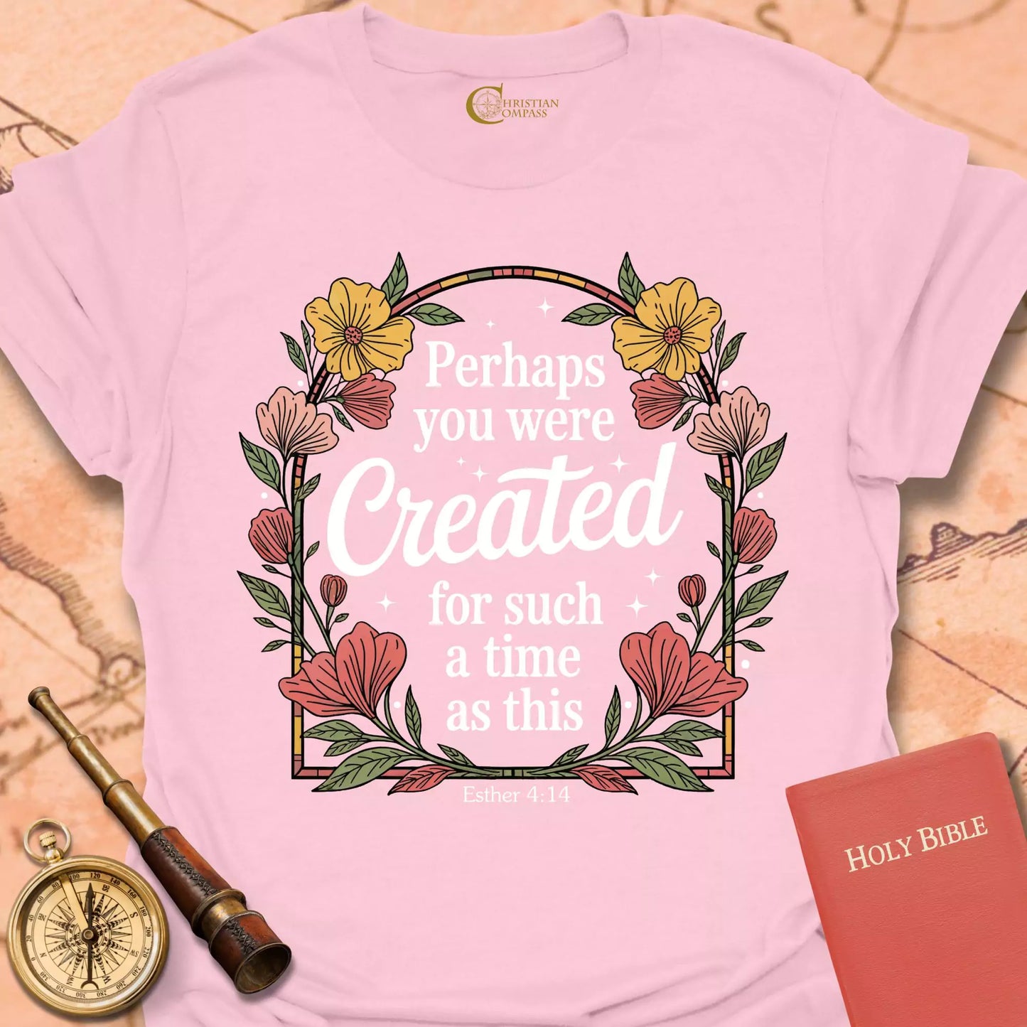 Perhaps You Were Created Flowers T-Shirt