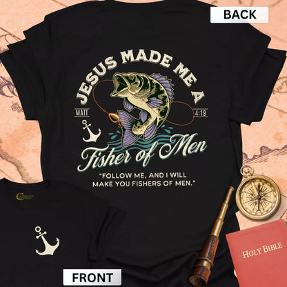 Fisher of Men (front & back) T-Shirt