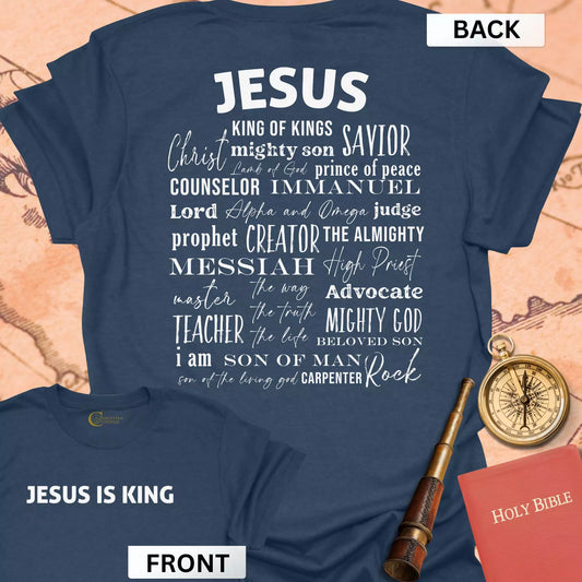 Jesus is King (front & back) T-Shirt