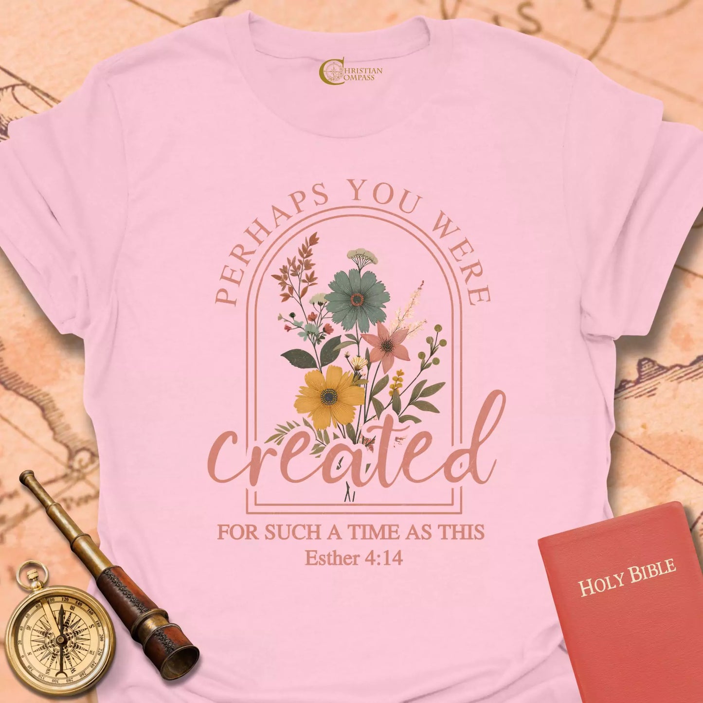 Perhaps You Were Created Pink T-Shirt