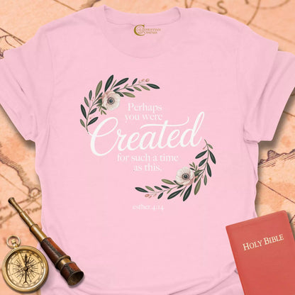 Created Floral Swirl T-Shirt