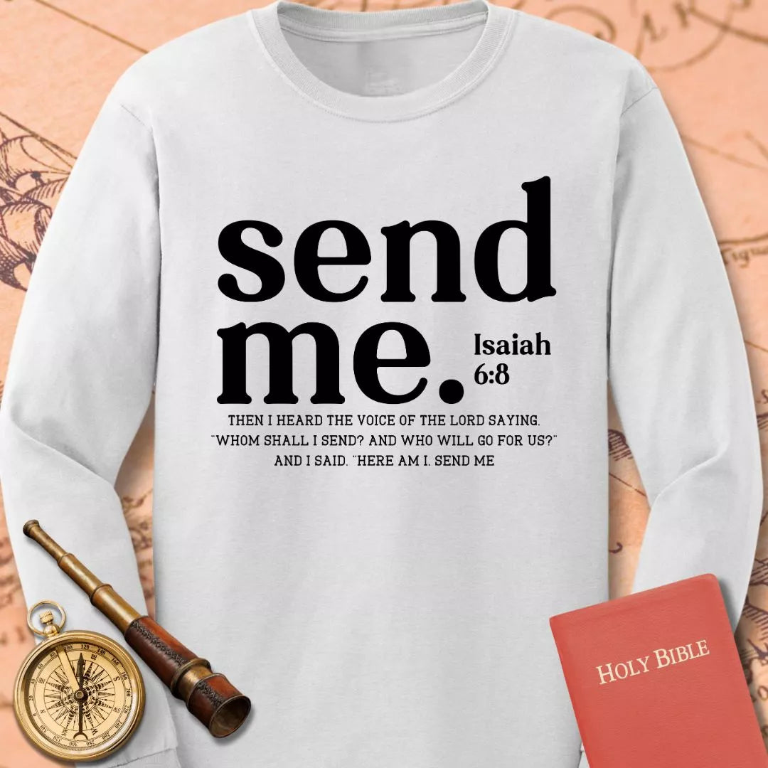 Send Me Long Sleeve Tee