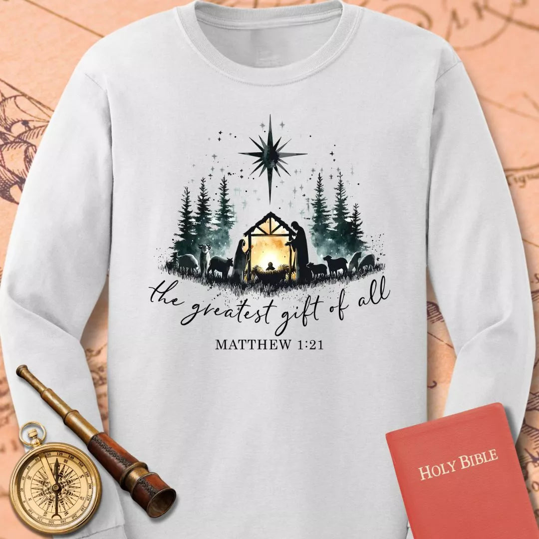 Greatest Gift Long Sleeve Tee