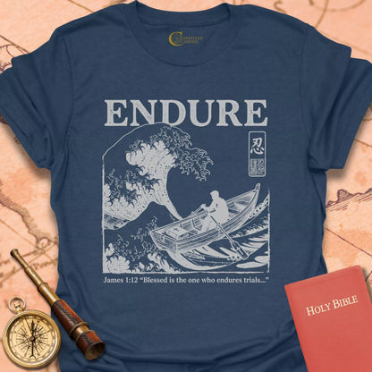 Endure Wave James 1:12 T-Shirt