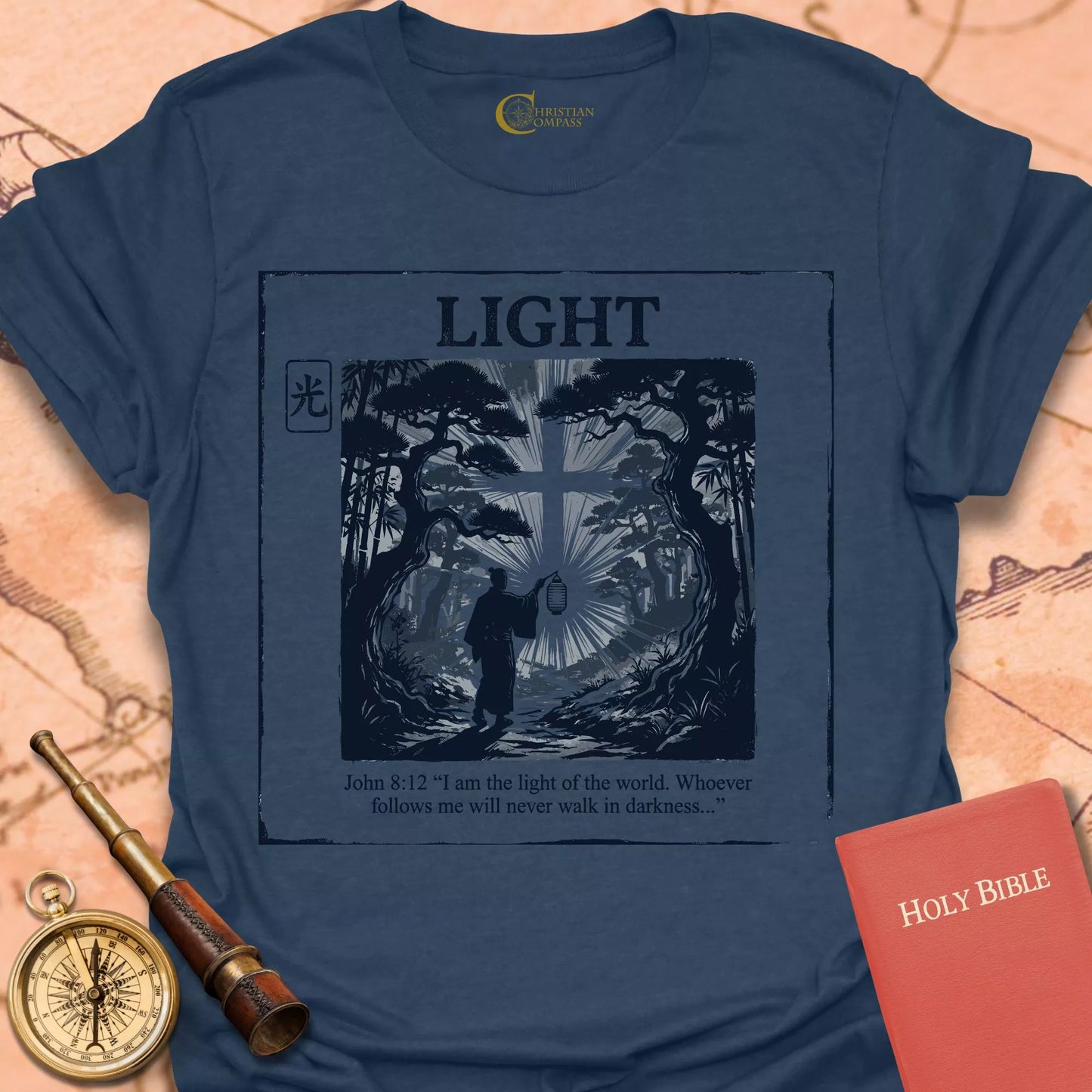 Light John 8:12 T-Shirt