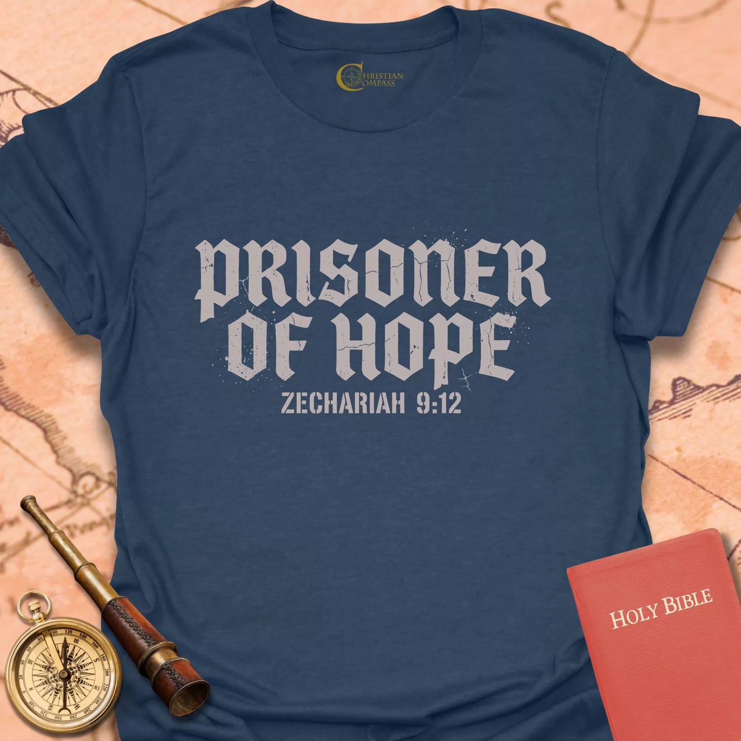 Prisoner of Hope - Zechariah 9:12 T-Shirt