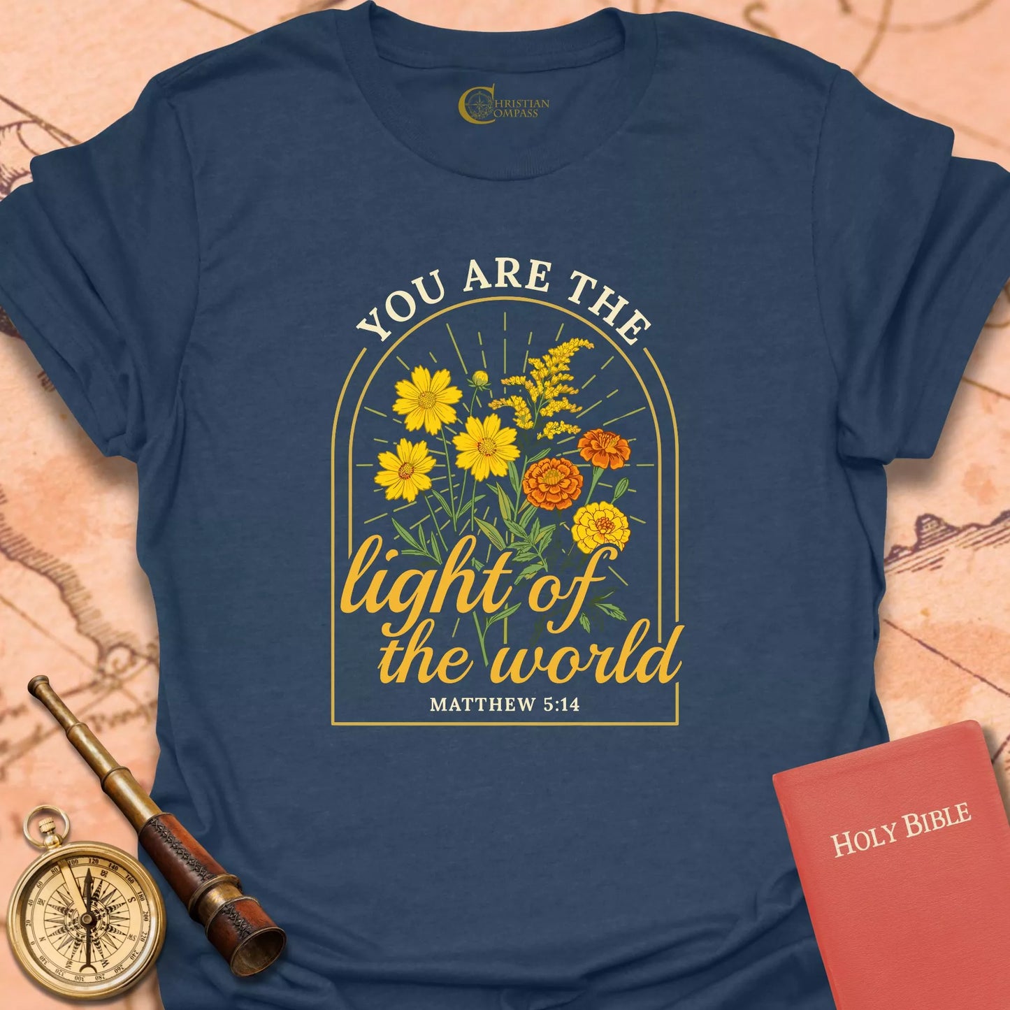 Light of the World, Matthew 5:14 T-Shirt