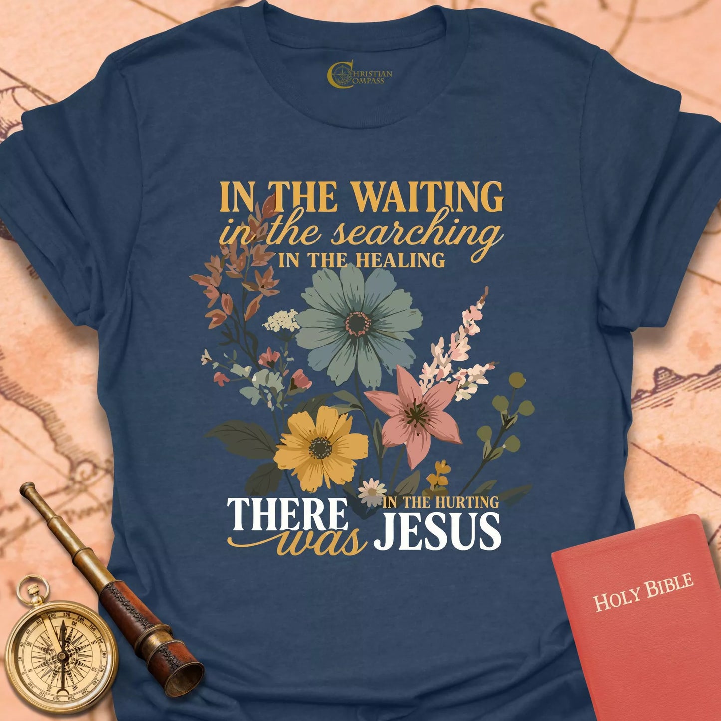 In the Waiting There Was Jesus T-Shirt
