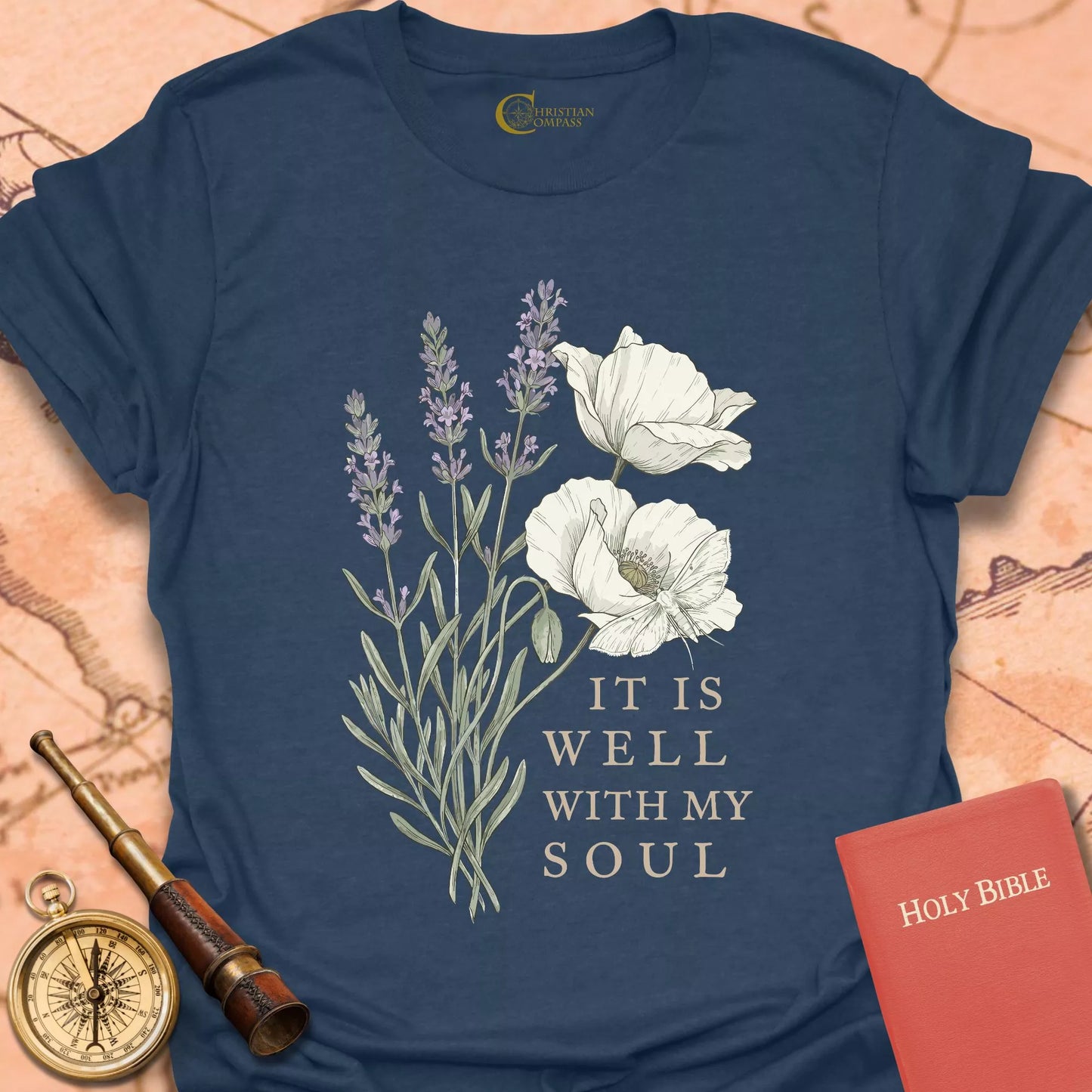 It is Well Poppies T-Shirt