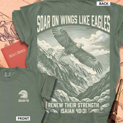 Soar on Wings Like Eagles Premium T-shirt