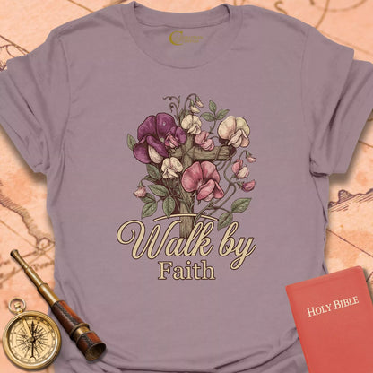 Walk by Faith Sweet Pea T-Shirt