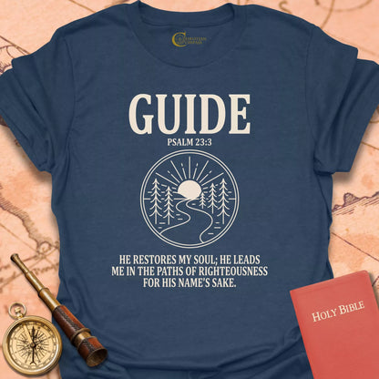Guide, Psalm 23:3 T-Shirt