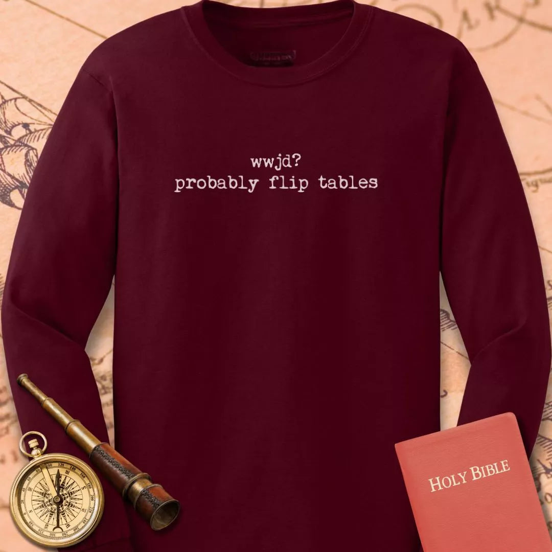 WWJD? Long Sleeve Tee
