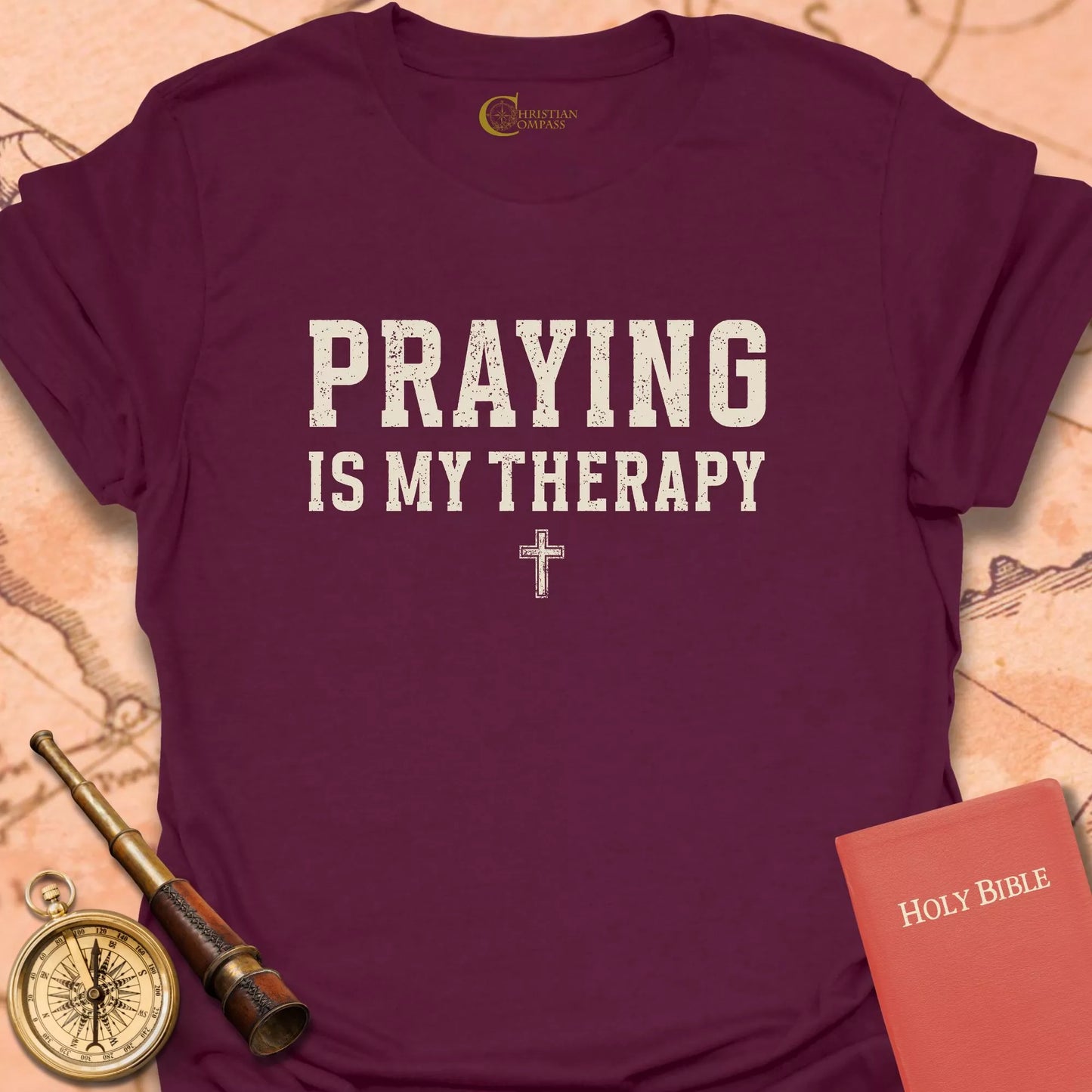 Praying is My Therapy T-Shirt