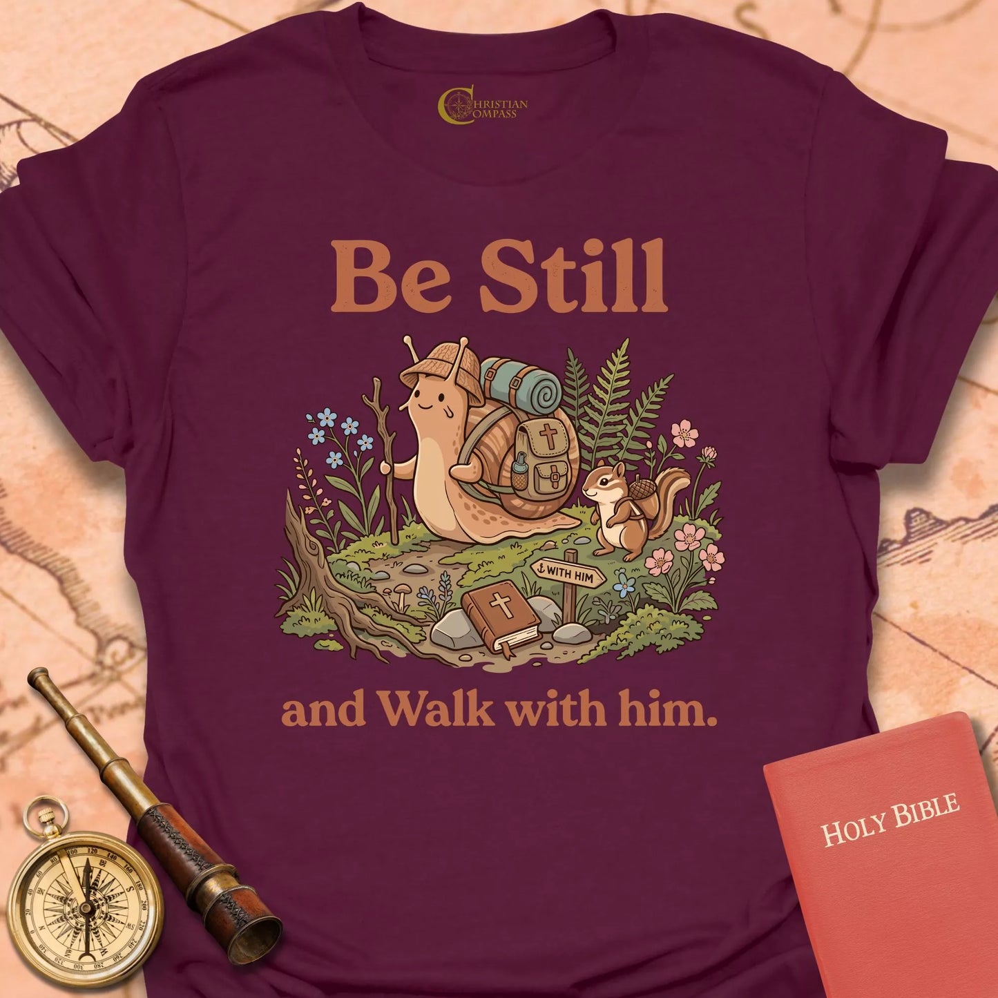 Be Still Snail T-Shirt