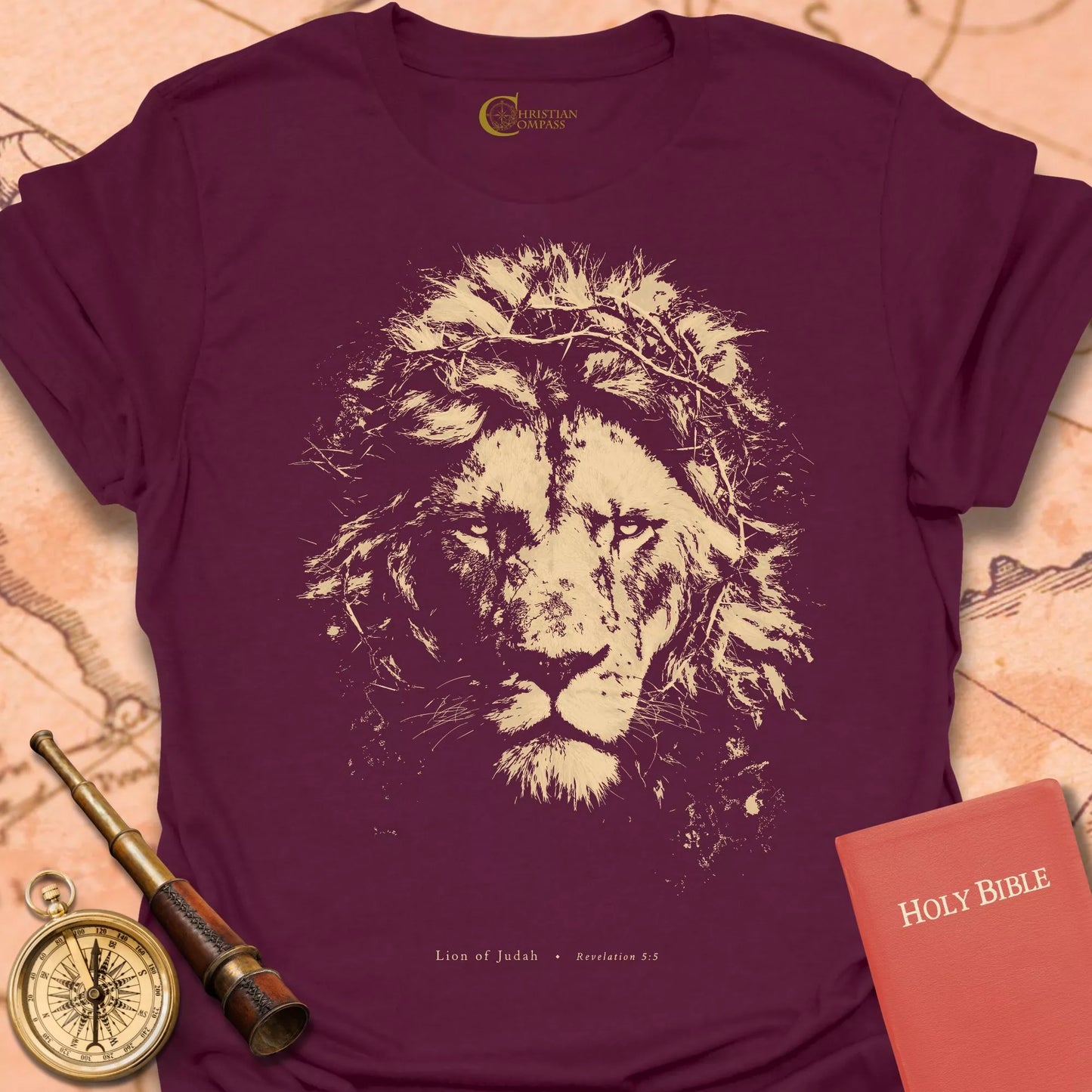 Lion of Judah Crown T-Shirt