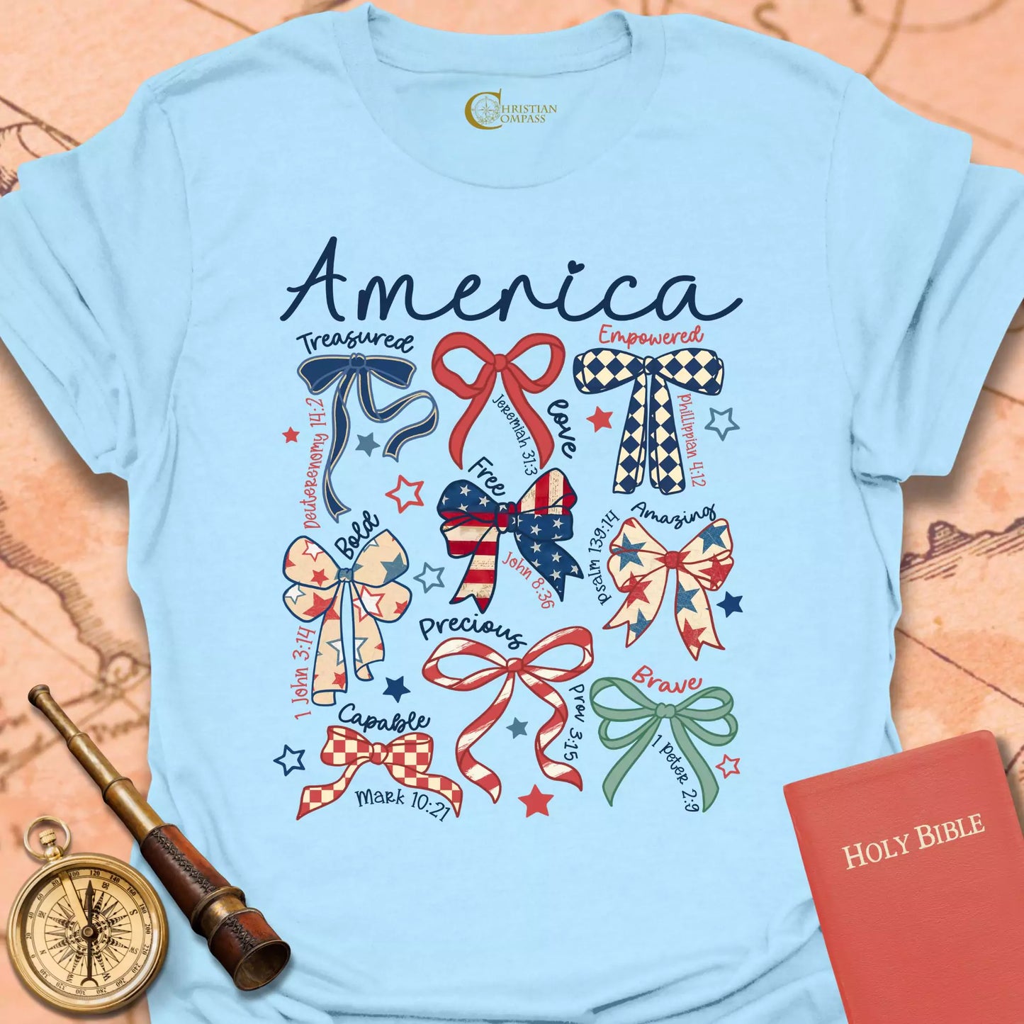 Bible Verse America T-Shirt