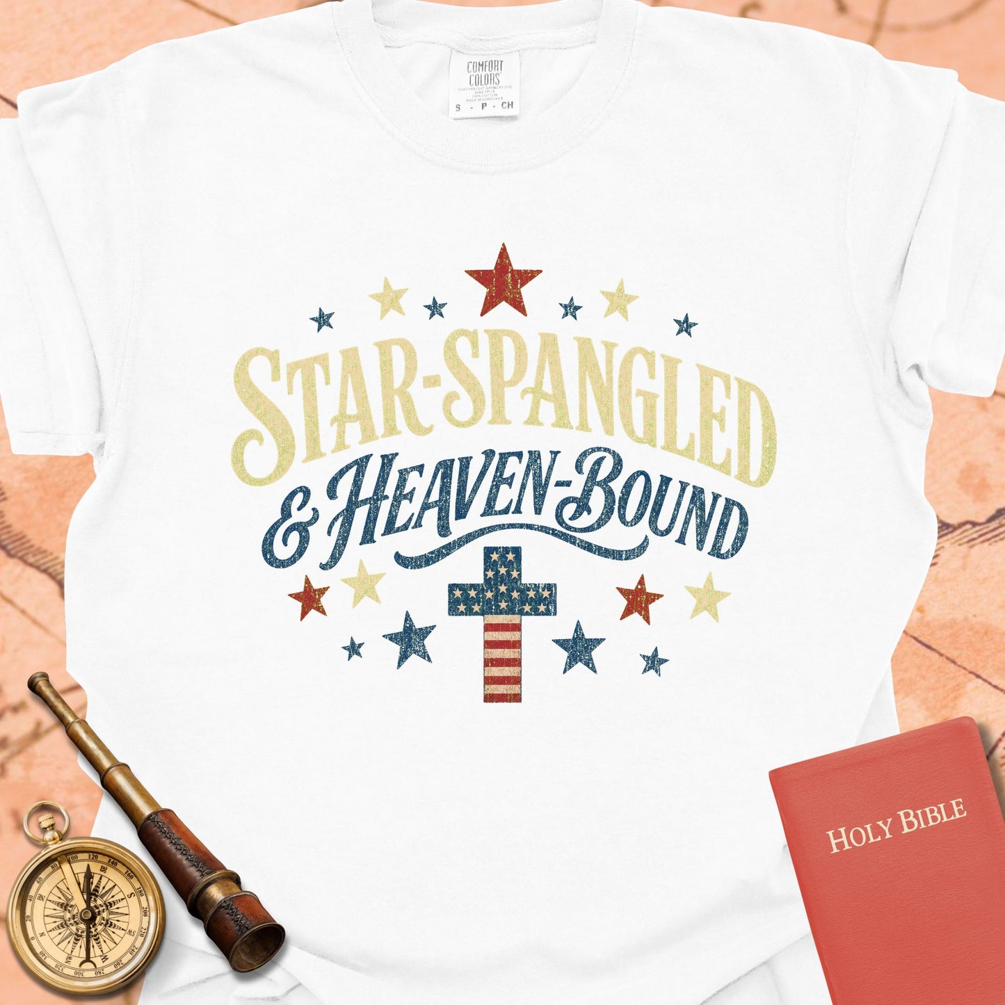 Star-Spangled & Heaven-Bound Premium T-shirt