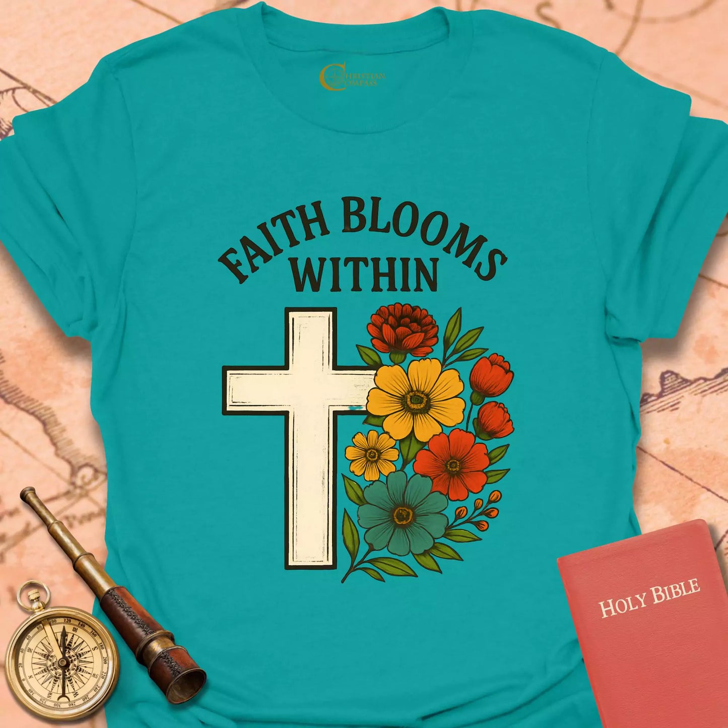 Faith Blooms Within T-Shirt