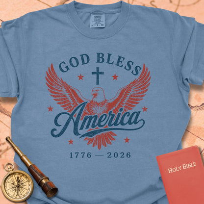 God Bless America Eagle Premium T-shirt