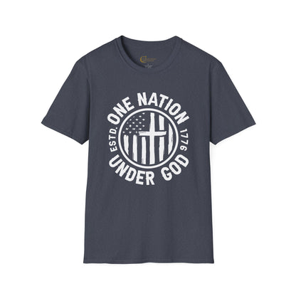 One Nation Under God Circle T-Shirt