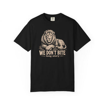 We Don’t Bite (Long Story) Premium T-shirt
