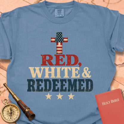 Red, White & Redeemed Premium T-shirt