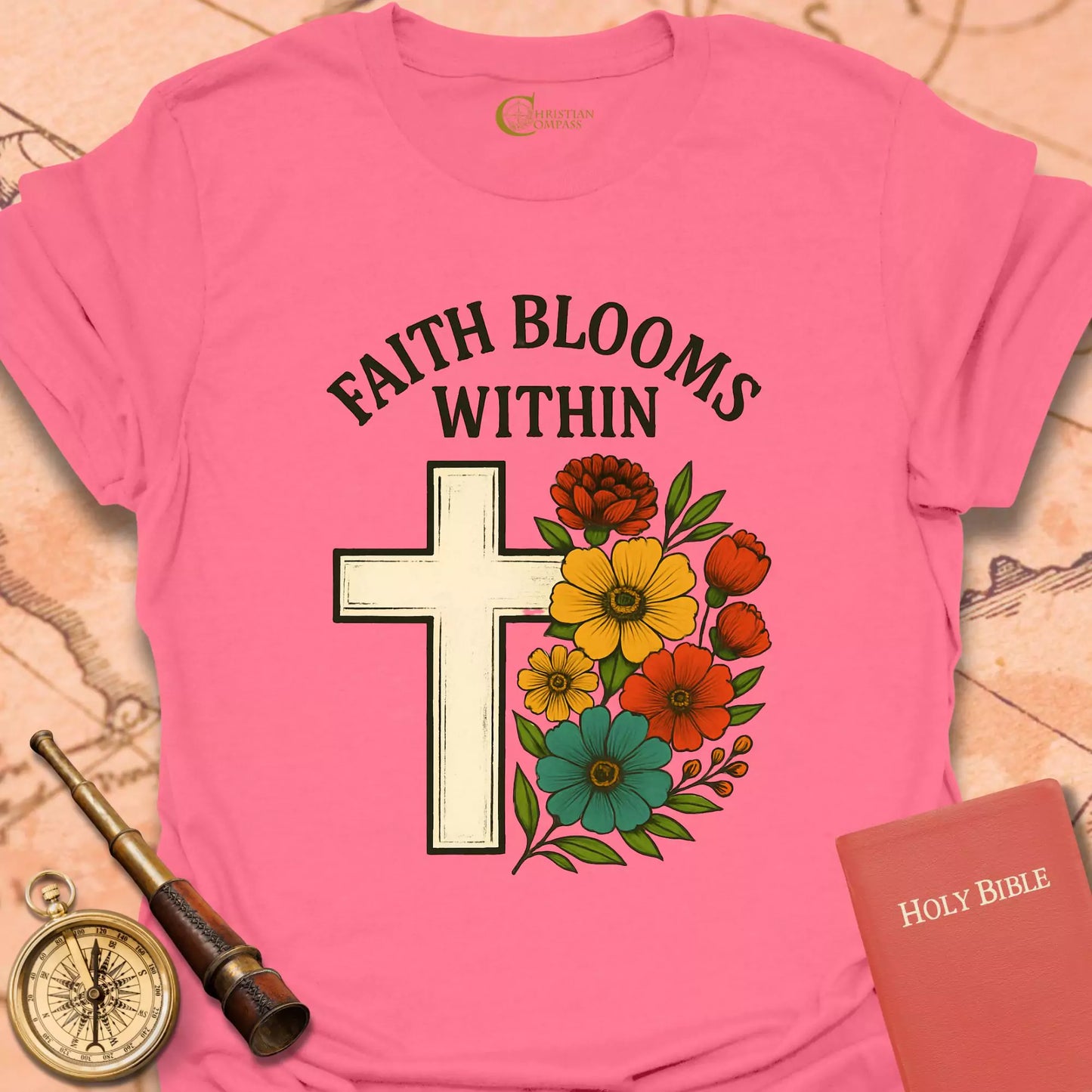 Faith Blooms Within T-Shirt