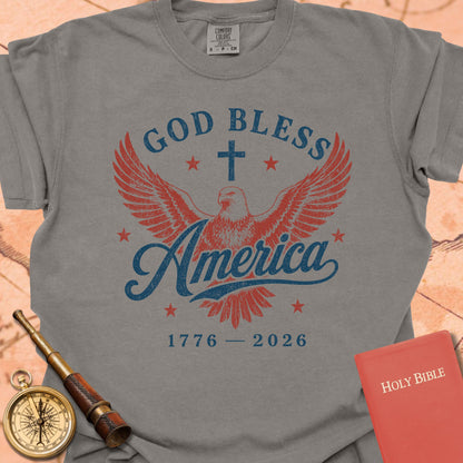 God Bless America Eagle Premium T-shirt