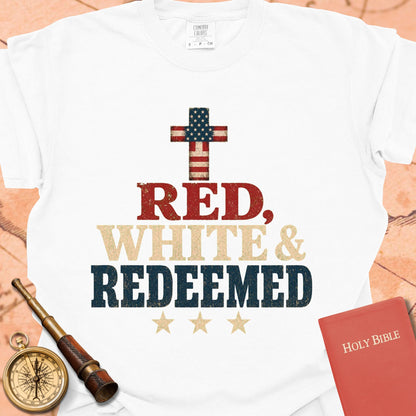 Red, White & Redeemed Premium T-shirt