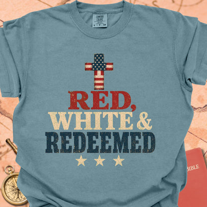Red, White & Redeemed Premium T-shirt