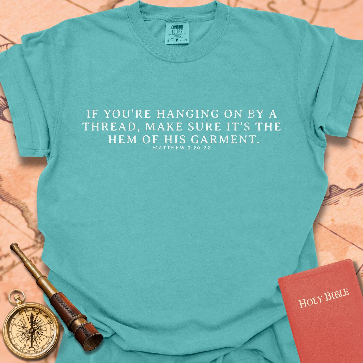 If You’re Hanging On by a Thread – Matthew 9:20–22 Premium T-shirt