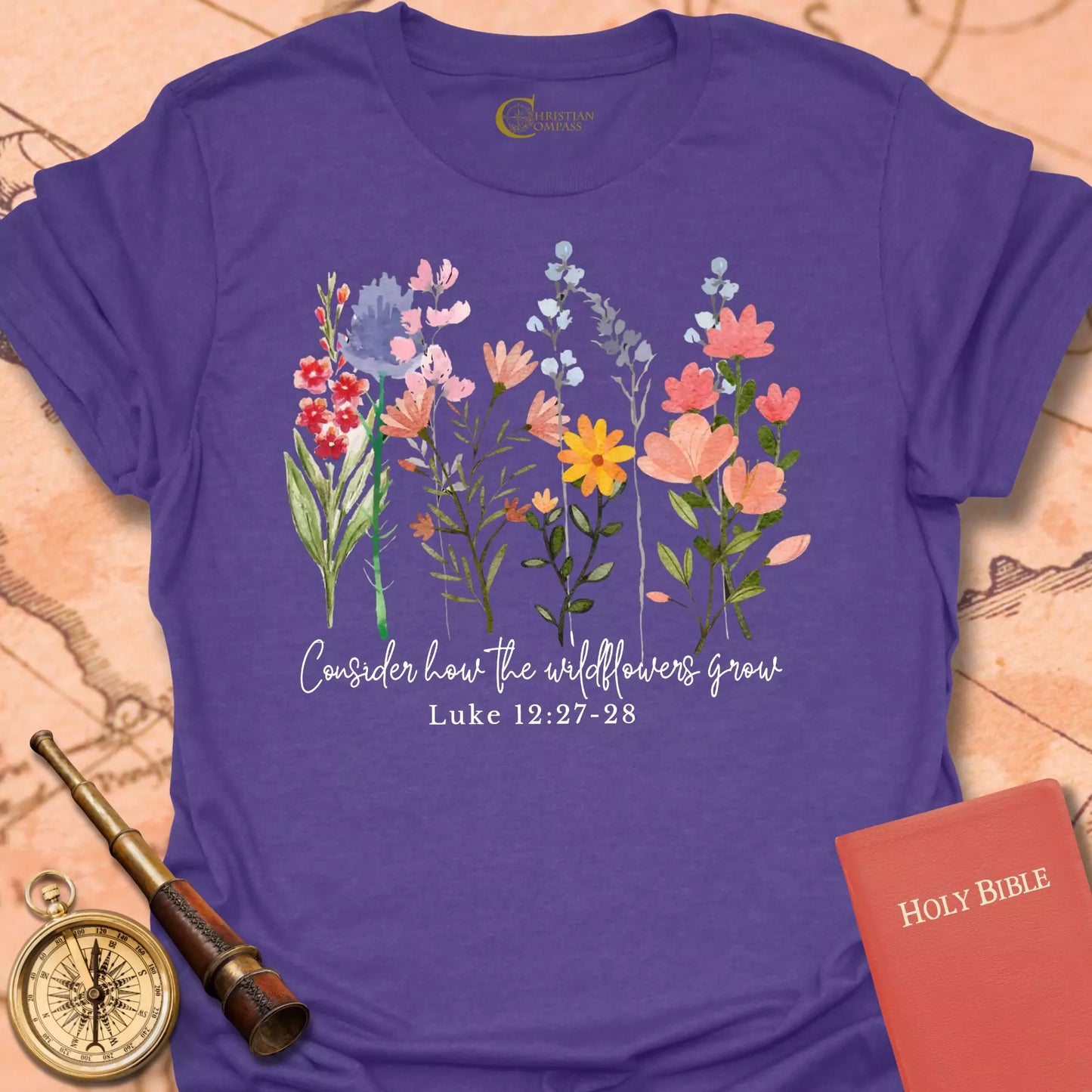 Consider How the Wildflowers T-Shirt