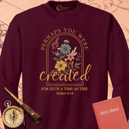 Perhaps You Were Created Sweatshirt