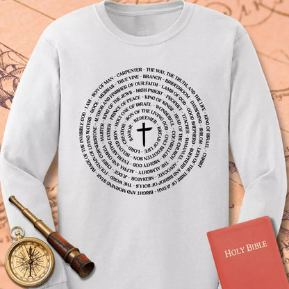 Names of Jesus Long Sleeve Tee