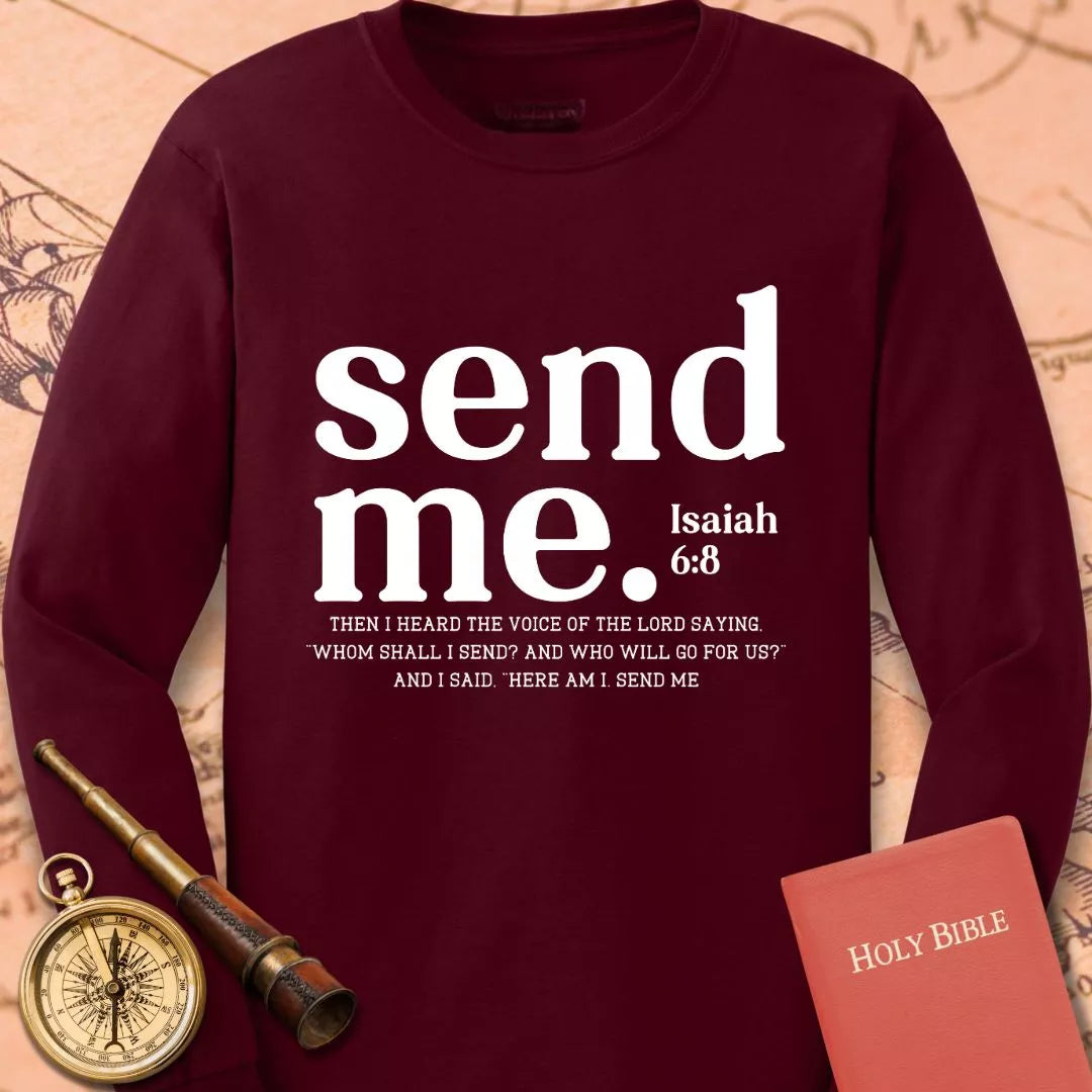 Send Me Long Sleeve Tee