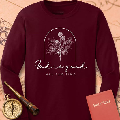 God is Good All the Time Sleeve Tee
