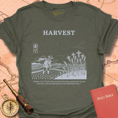 Harvest Matthew 13:23 T-Shirt