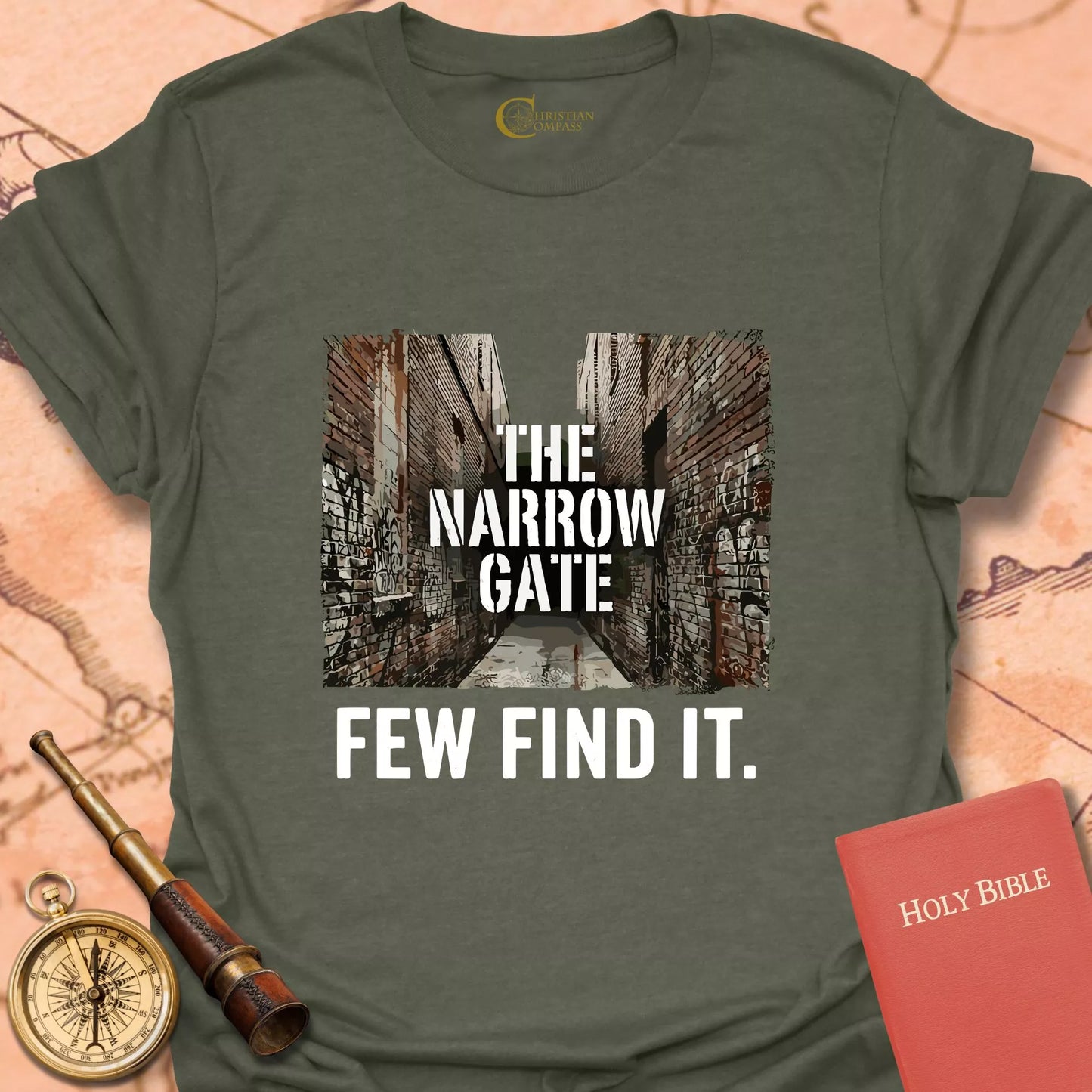 The Narrow Gate, Few Find It T-Shirt
