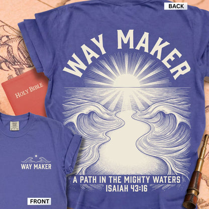 Way Maker Isaiah 43:16 T-shirt
