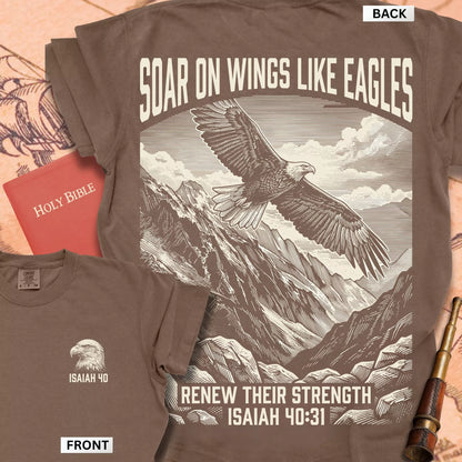 Soar on Wings Like Eagles Premium T-shirt