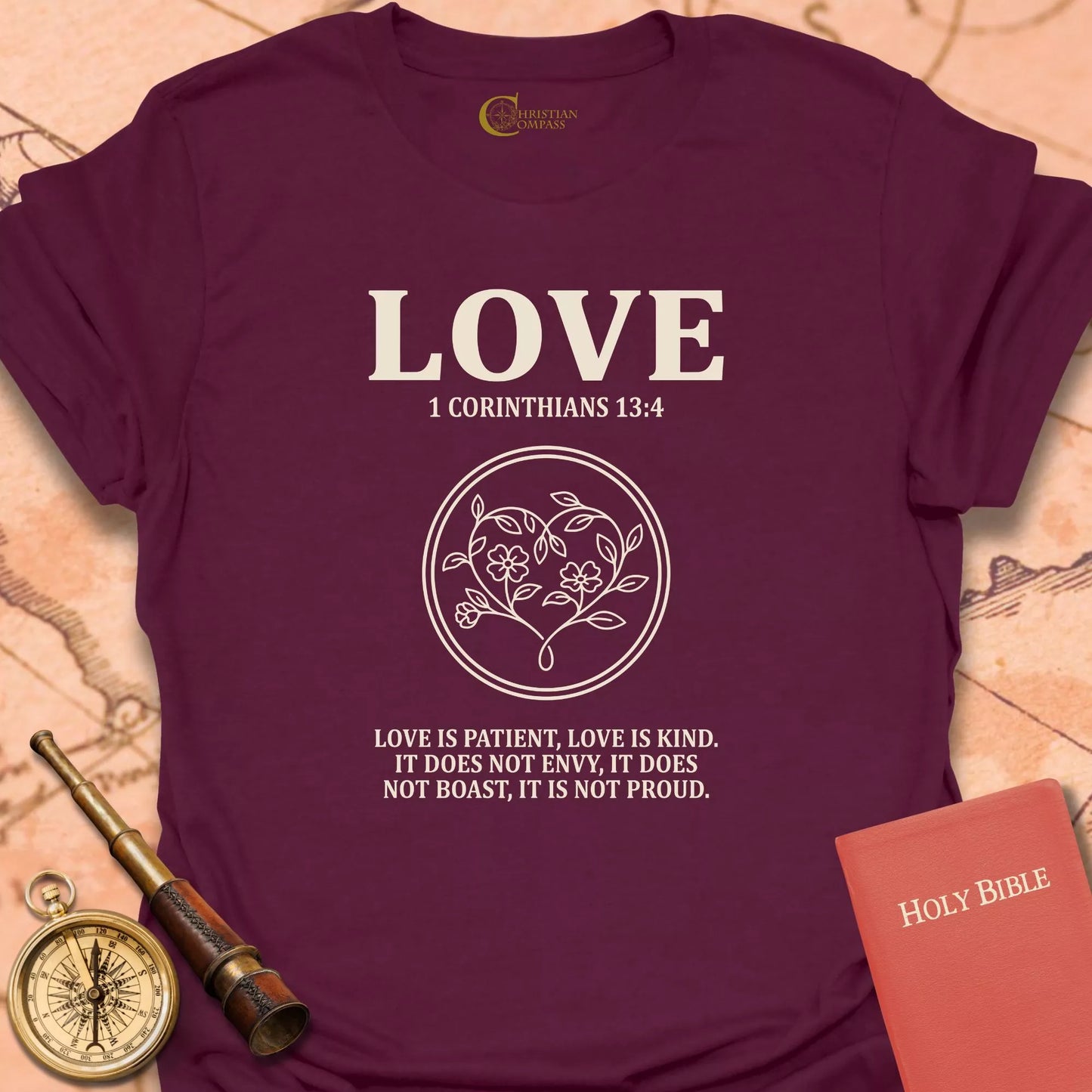 Love, 1 Corinthians 13:4 T-Shirt